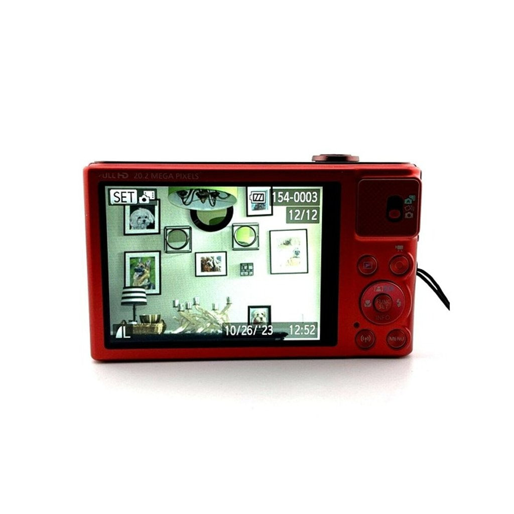 Used Canon PowerShot SX620 HS 20.2MP Digital Camera (Red) 📷🍇