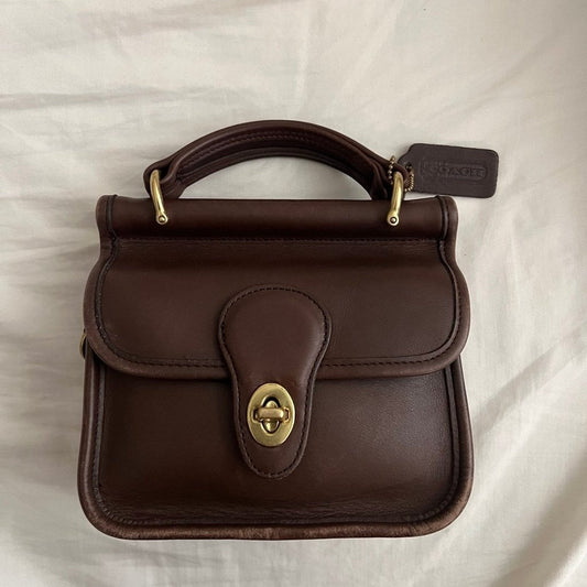 Vintage Coach mini Willis bag
