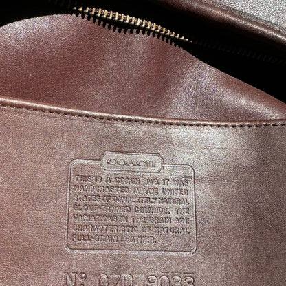 Vintage Coach Ergo Bag 9033 mahogany