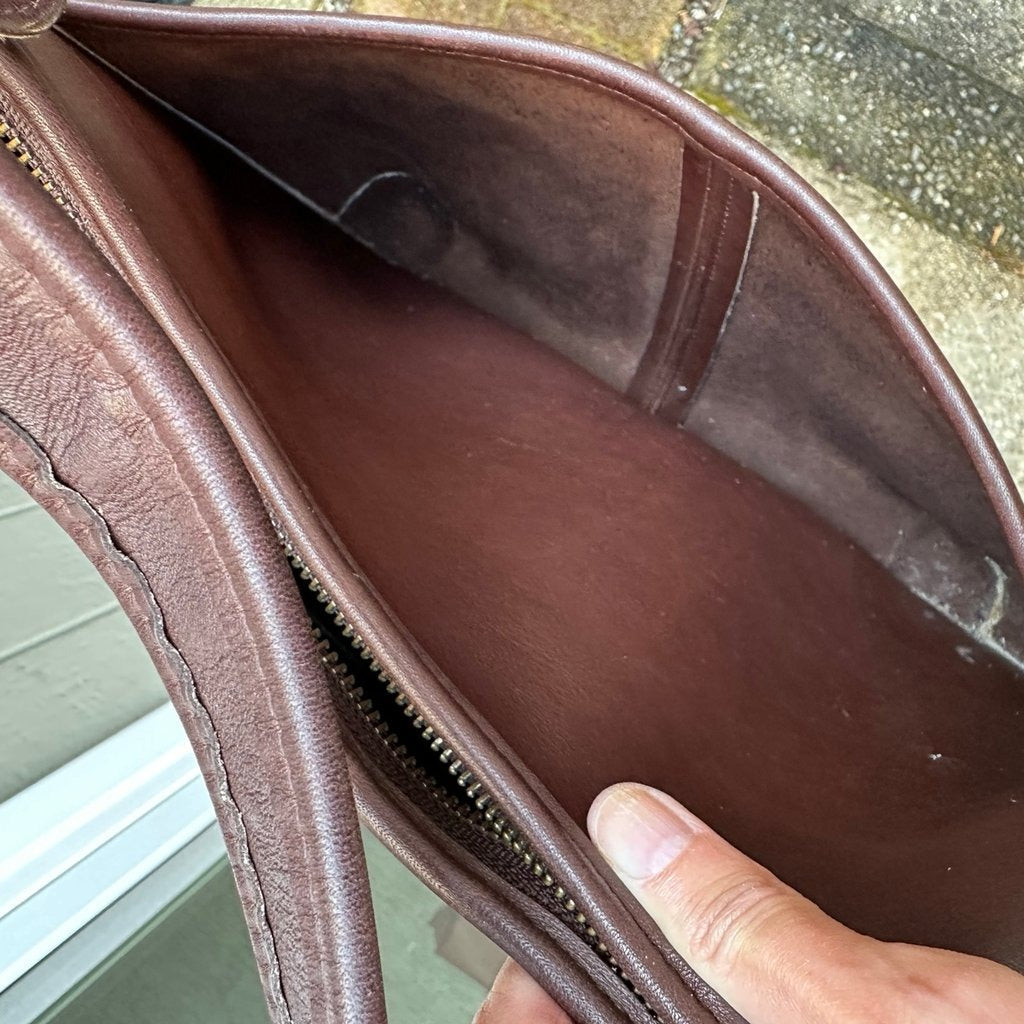 Vintage Coach Ergo Bag 9033 mahogany
