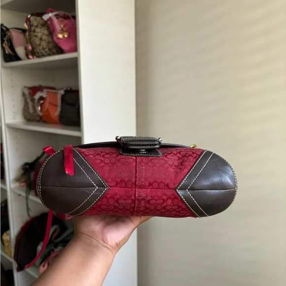 Vintage Coach Soho Cherry Red🌺🩷