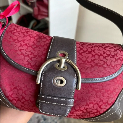 Vintage Coach Soho Cherry Red🌺🩷