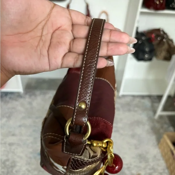Y2K Coach Mini Patchwork Bag🌲🍀
