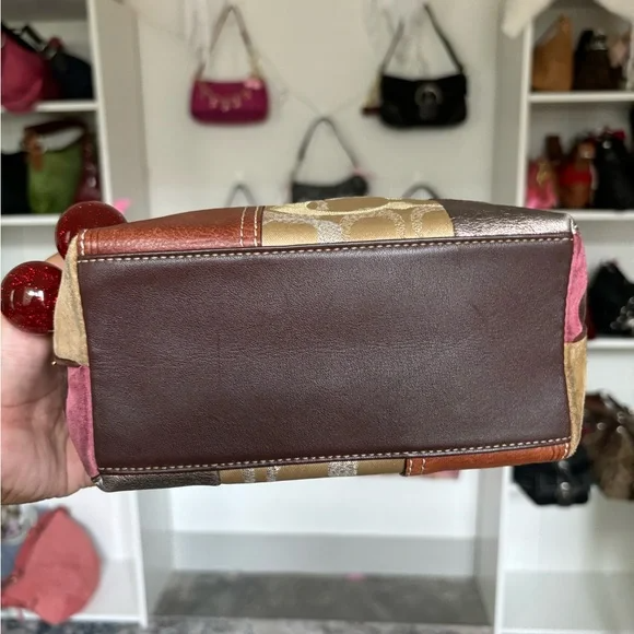 Y2K Coach Mini Patchwork Bag🌲🍀