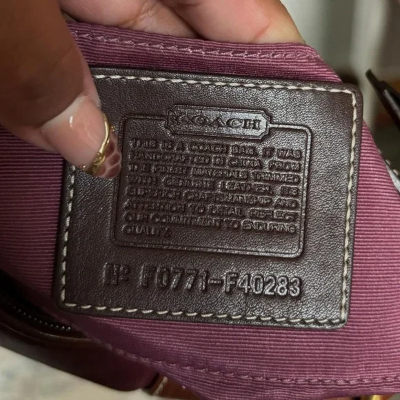 Y2K Coach Mini Patchwork Bag🌲🍀