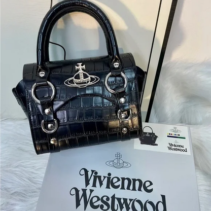 Vivienne Westwood BETTY MINI Croc Handbag💜🍇