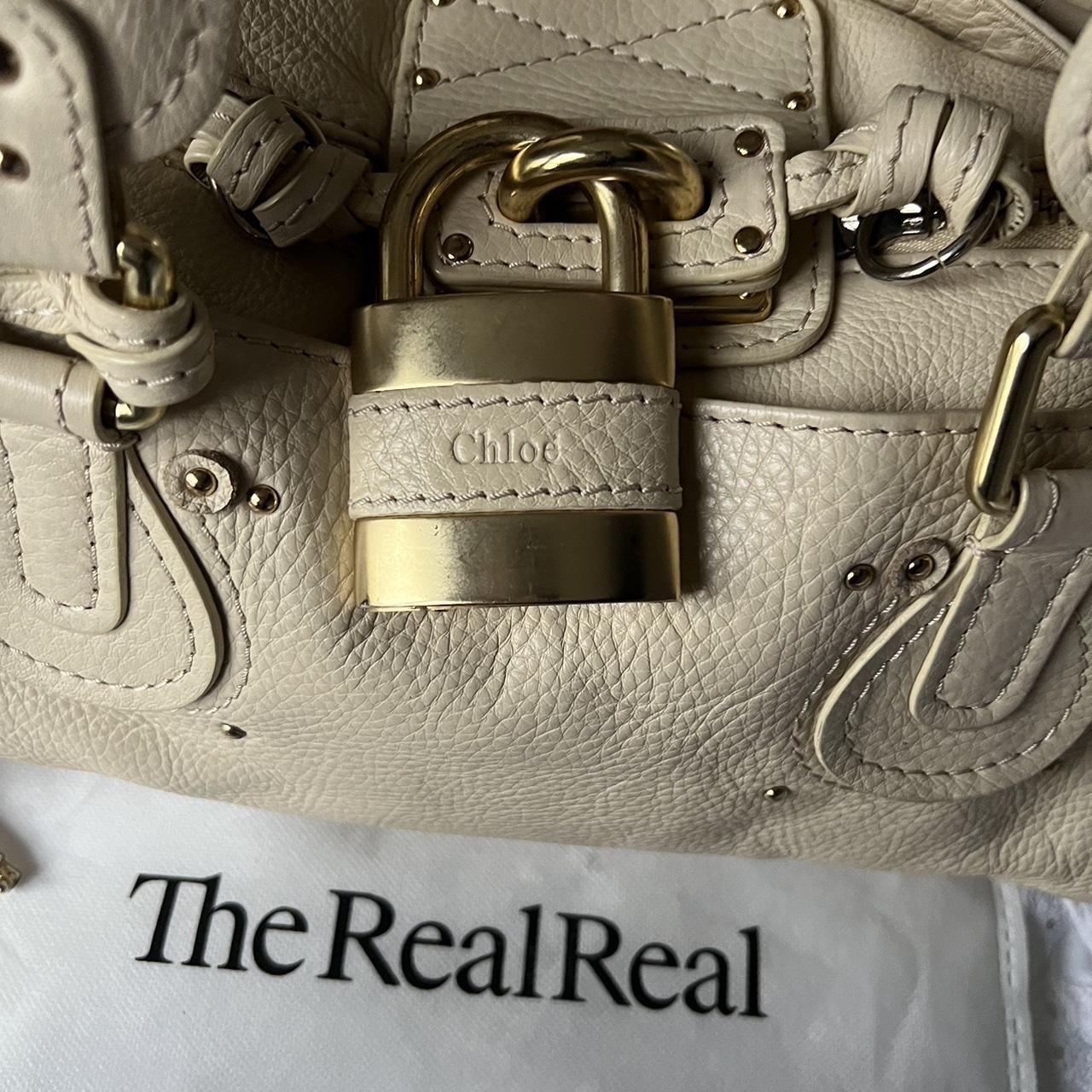 Authentic Cream Chloe Paddington Bag With Gold Hardware✨🔥