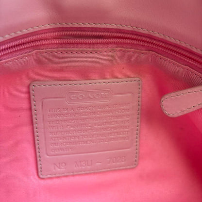 Vintage Coach Optic Pink Purse🩷🍒