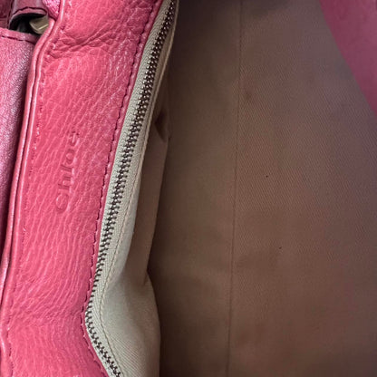 Rare Pink Chloe Paddington Bag With Gold Hardware🍒❤️‍🔥