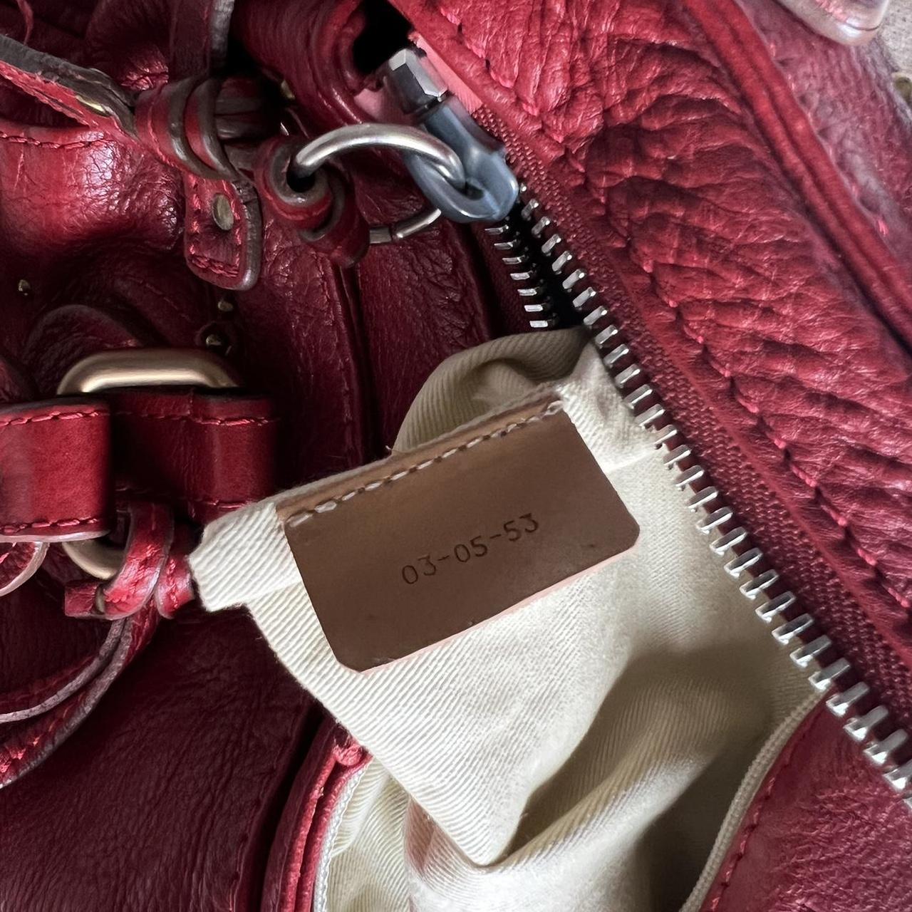 Gorgeous Red Chloe Paddington Bag With Gold Hardware🍒❤️‍🔥