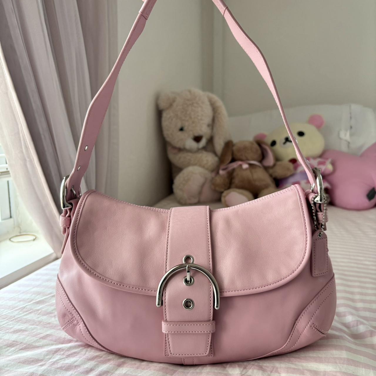 Rare Nwt Coach Bag Pink Soho🌺🩷