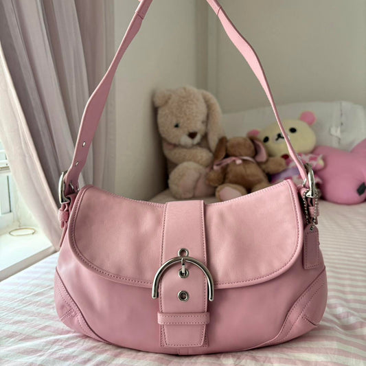 Rare Nwt Coach Bag Pink Soho🌺🩷