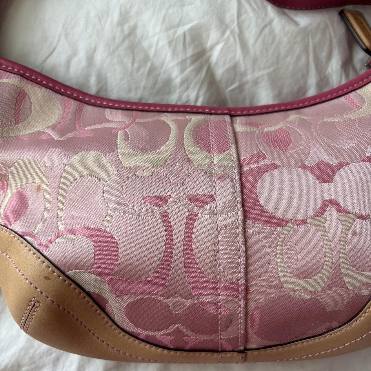 Mini Vintage Coach Hobo In Optic Pink💜🍇
