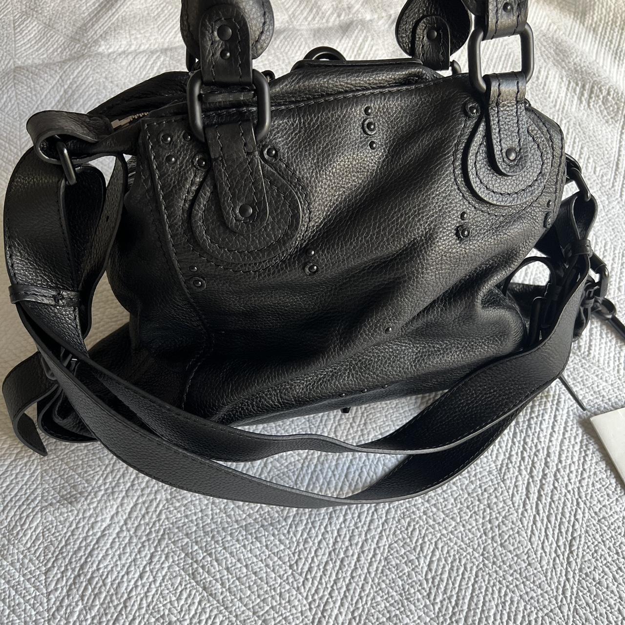 Black Chloe Paddington Bag In Matte Black Hardware🖤🍫