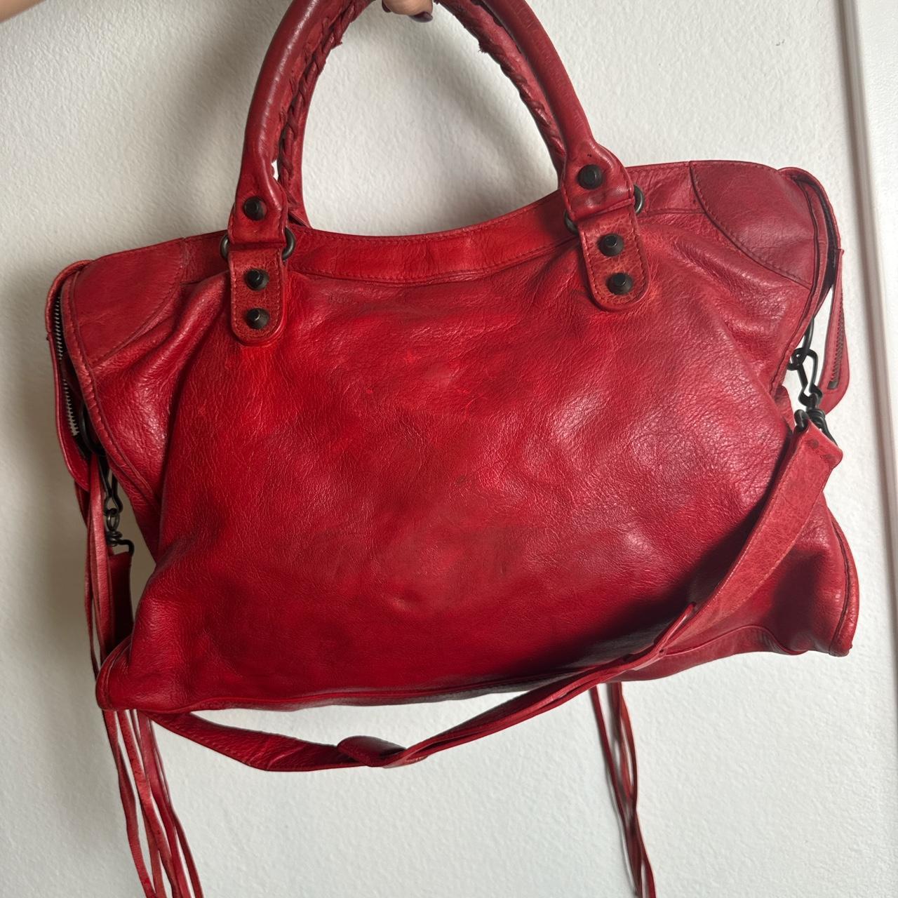 Preowned Authentic Balenciaga city bag classic🩷🍒
