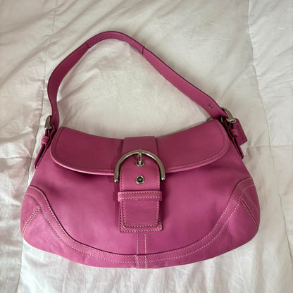 Coach Pink Soho Size Medium🩷🍒