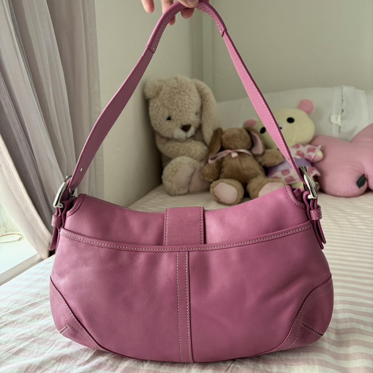 Rare Hot Pink Coach Soho🌺🩷