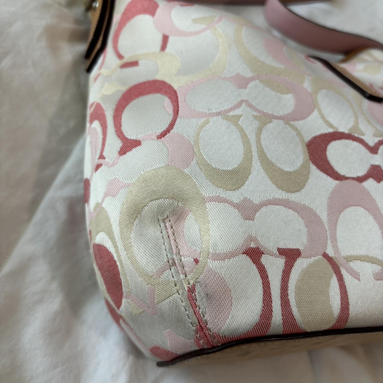 Vintage Coach Optic Pink Purse🩷🍒