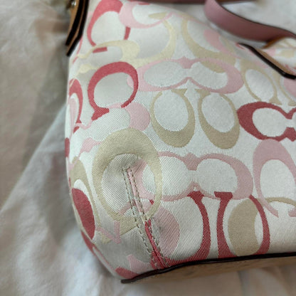 Vintage Coach Optic Pink Purse🩷🍒