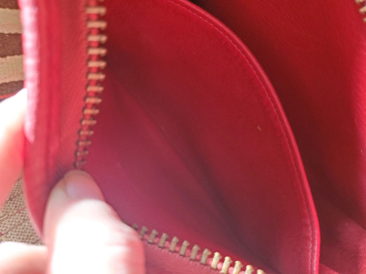 Coach Vintage Janice In Berkeley Suede Red🌺🩷