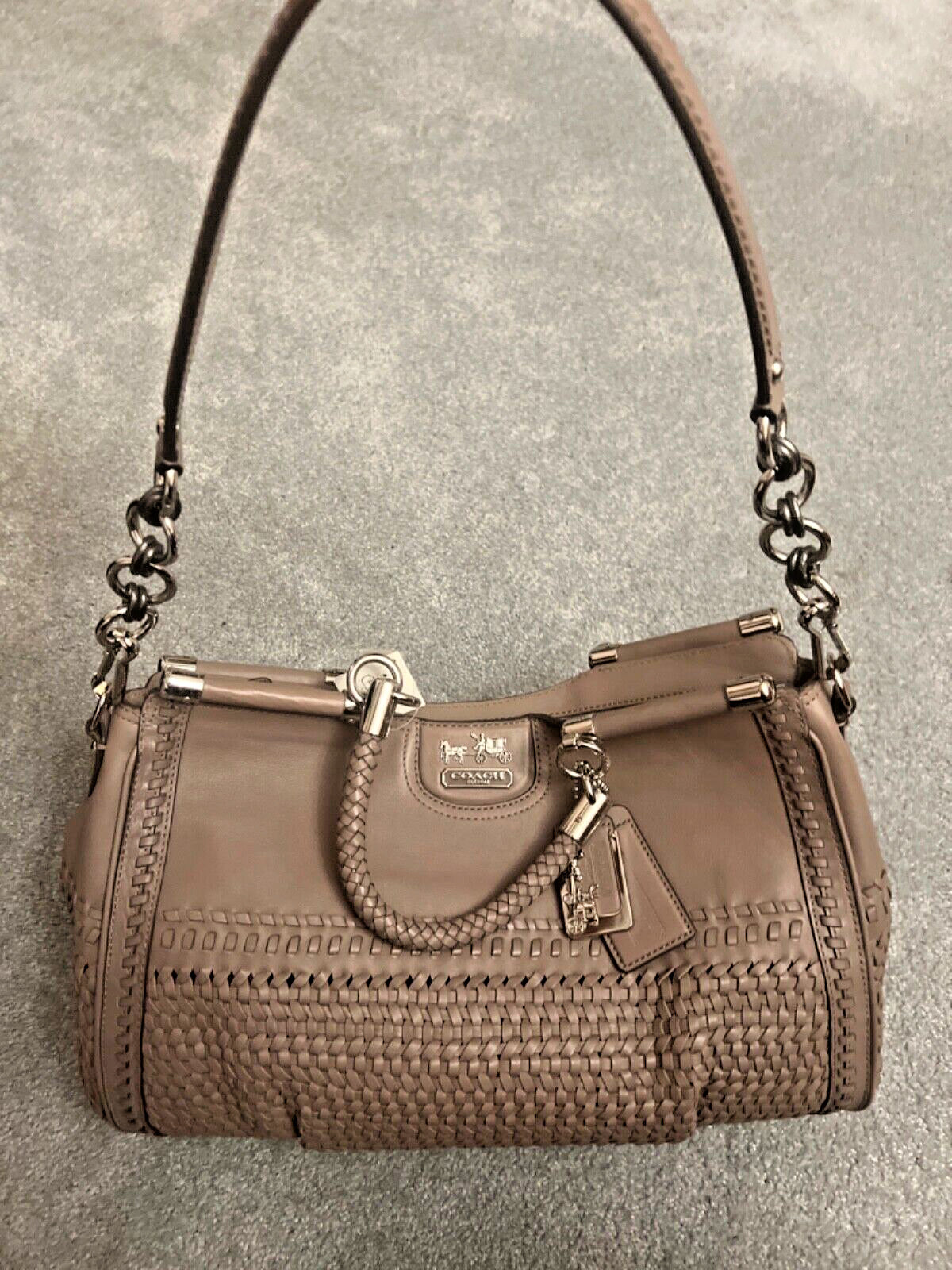 Coach Handbag Madison Caroline Satchel🍎🔥