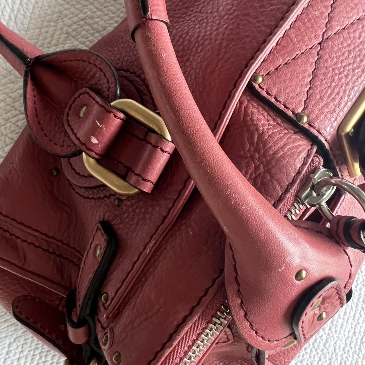 Rare Pink Chloe Paddington Bag With Gold Hardware🍒❤️‍🔥