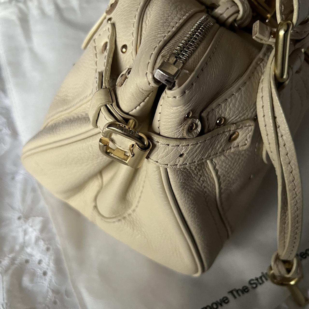 Authentic Cream Chloe Paddington Bag With Gold Hardware✨🔥