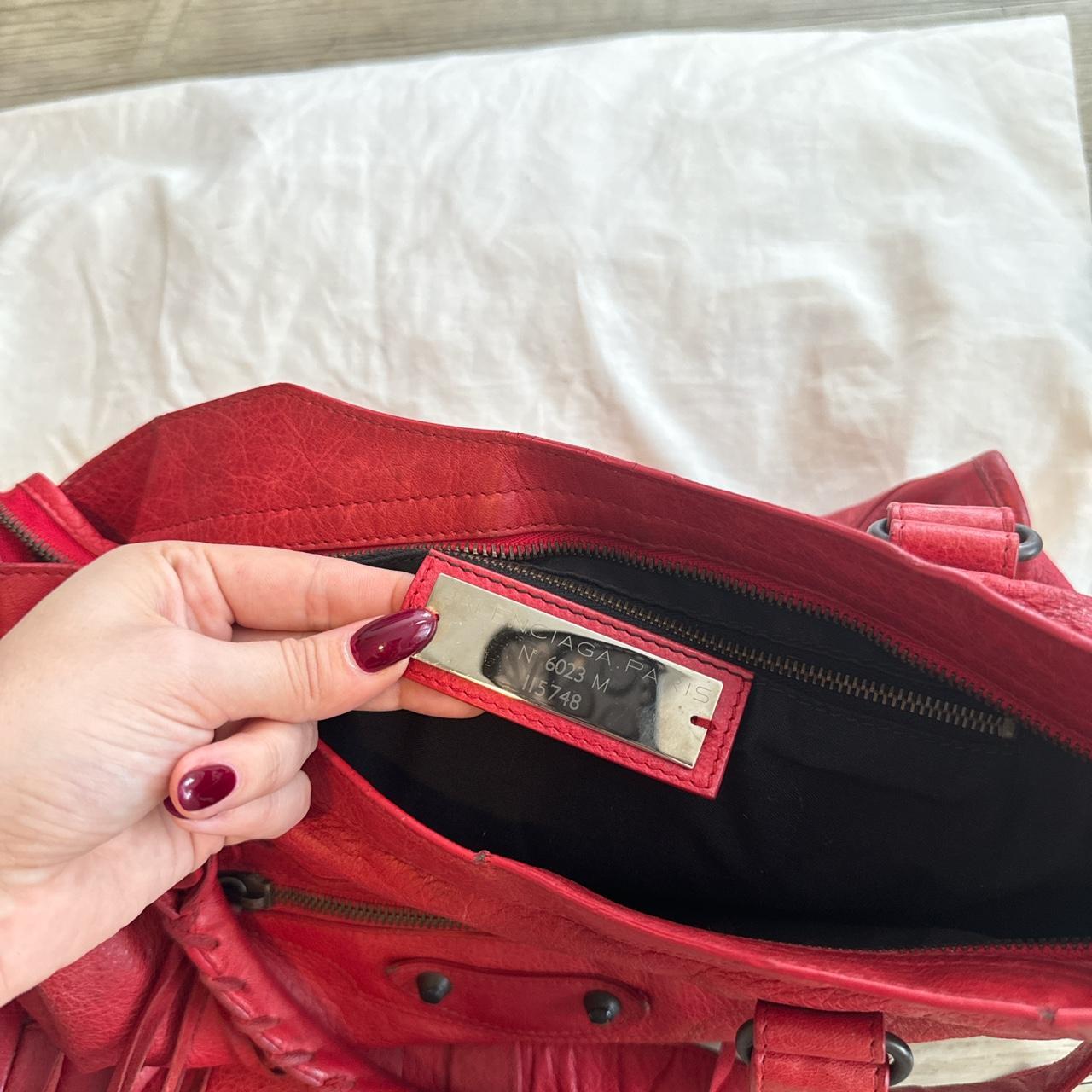 Preowned Authentic Balenciaga city bag classic🩷🍒