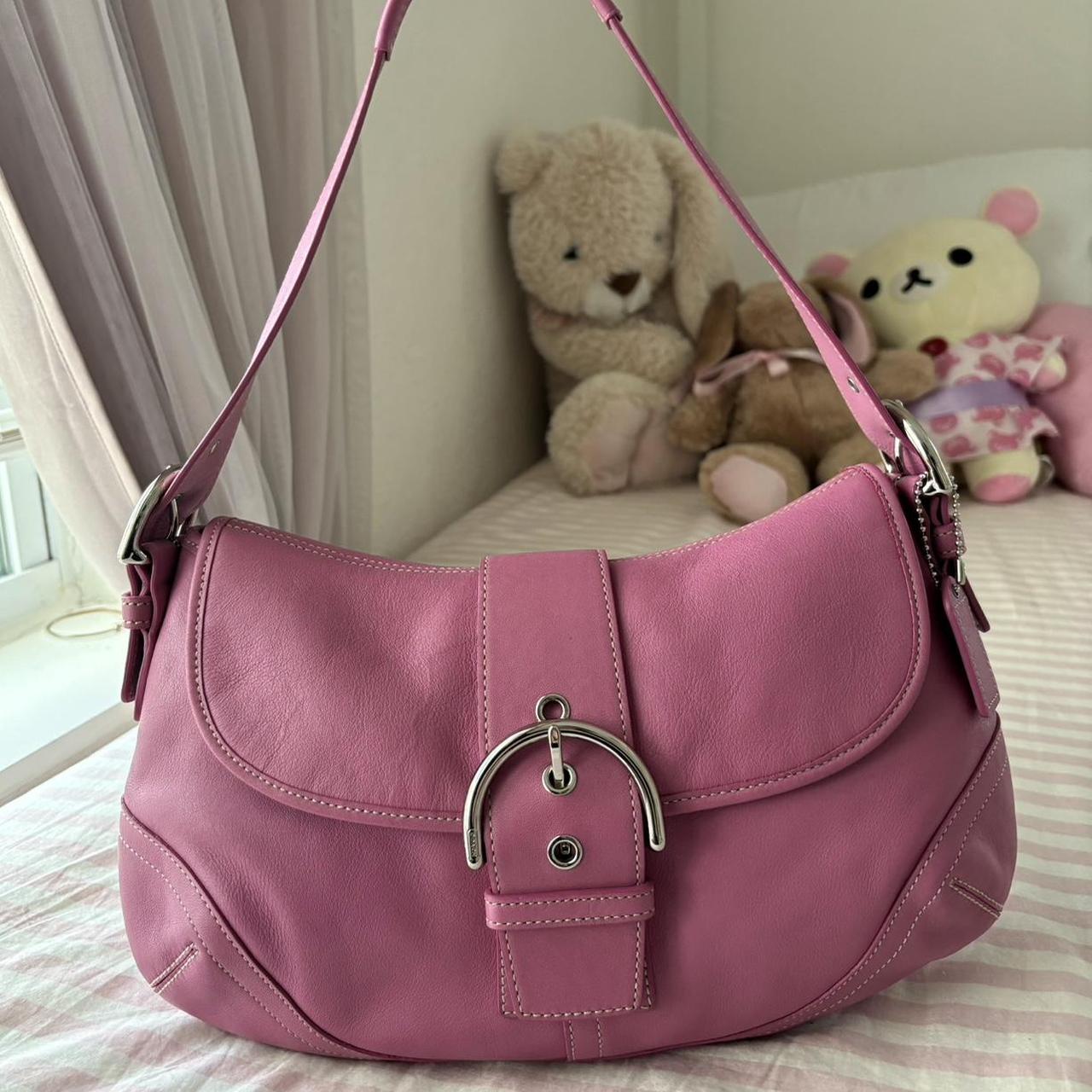 Rare Hot Pink Coach Soho🌺🩷
