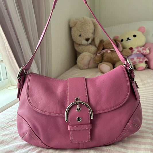 Rare Hot Pink Coach Soho🌺🩷