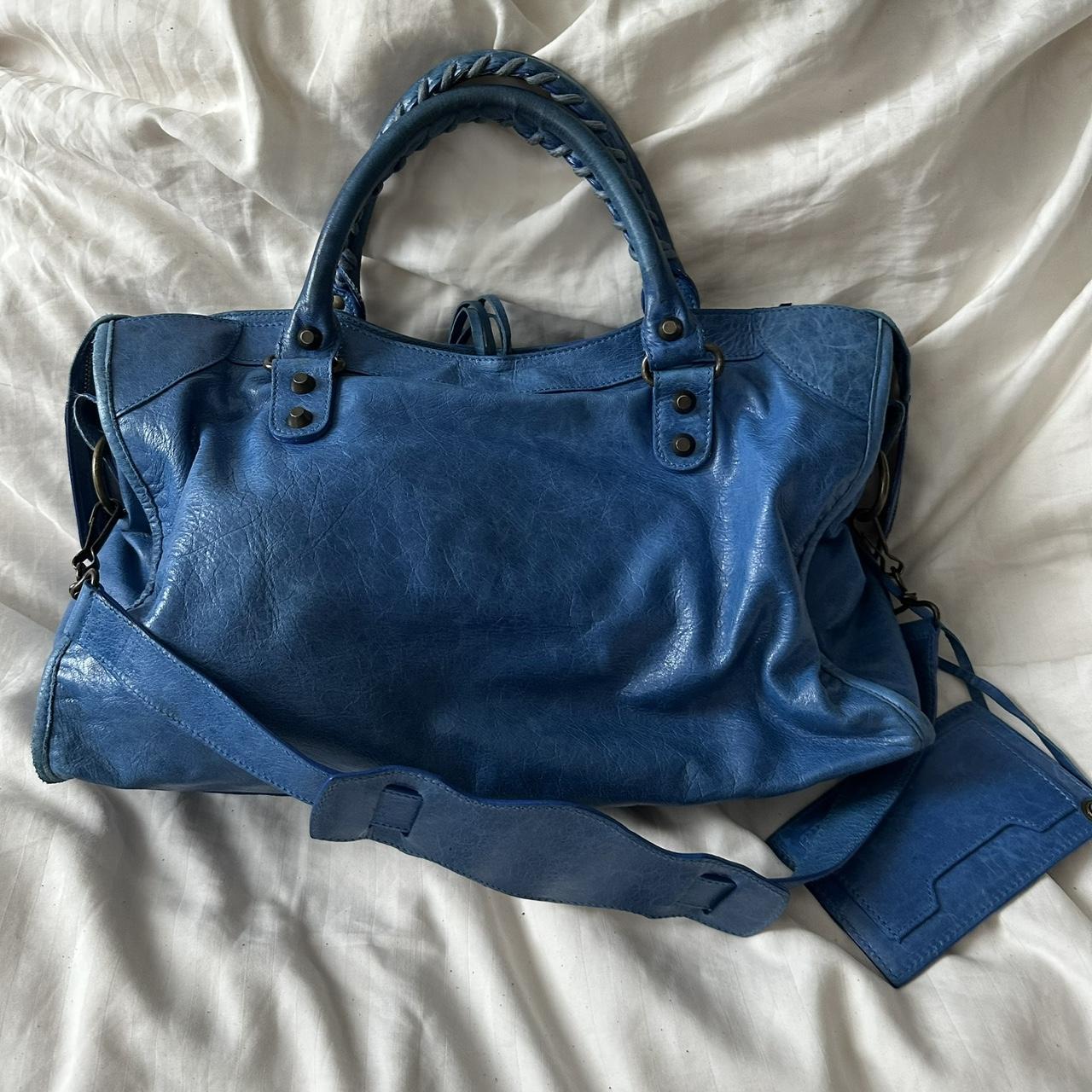 💜🍇Preowned BALENCIAGA ‘FIRST’ CITY BAG💜🍇