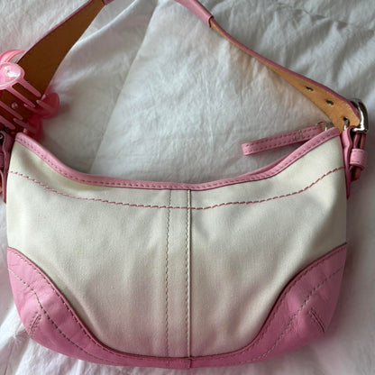 Coach Y2K Mini Pink Soho Hobo Bag🫐🪻