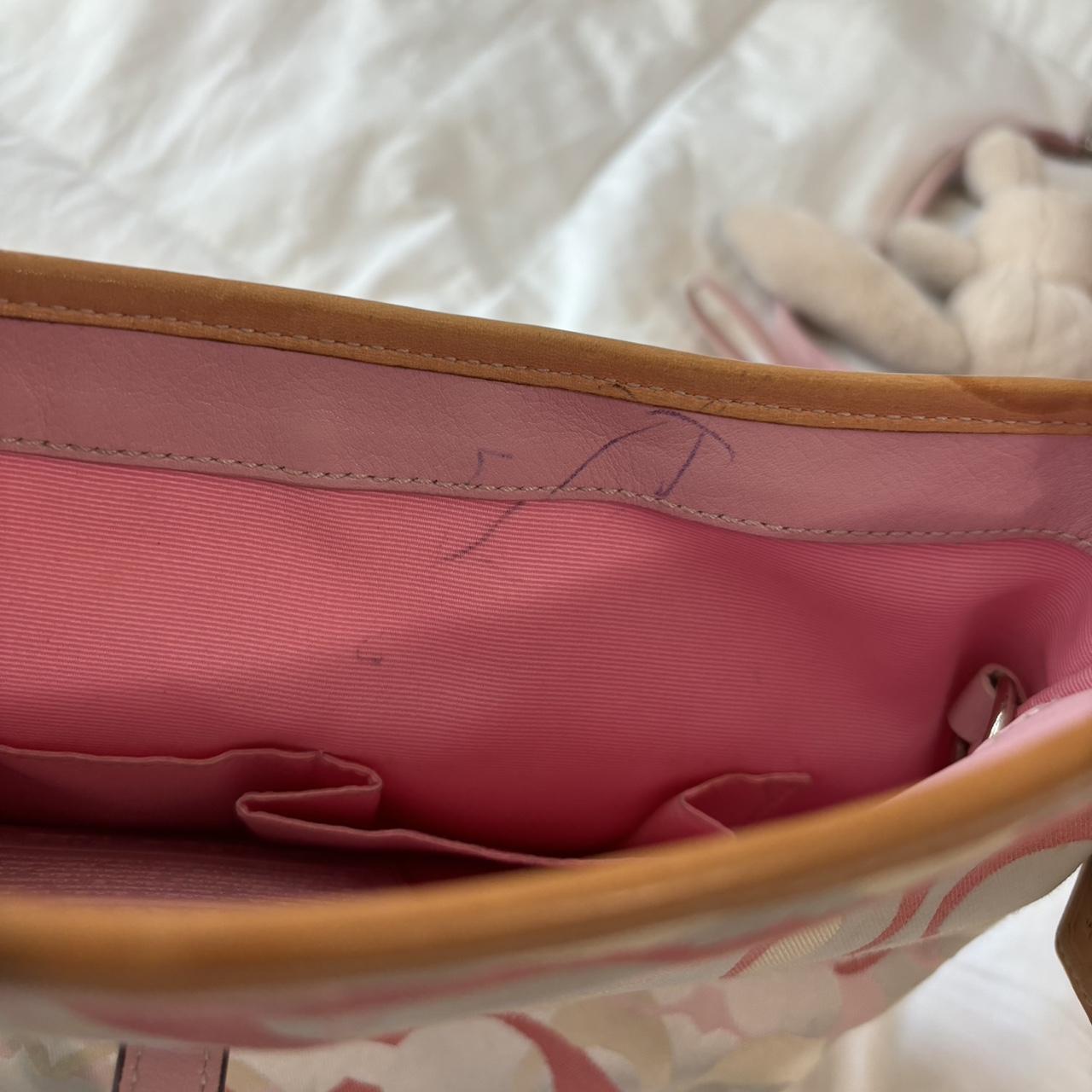 Vintage Coach Optic Pink Purse🩷🍒
