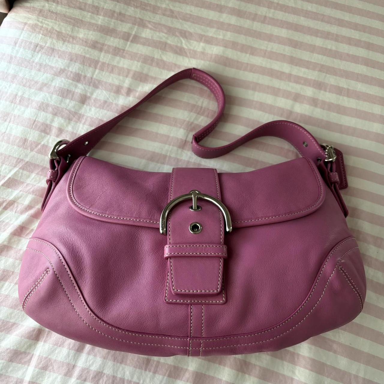 Rare Hot Pink Coach Soho🌺🩷