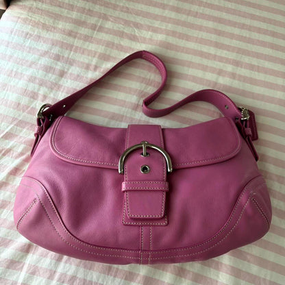 Rare Hot Pink Coach Soho🌺🩷
