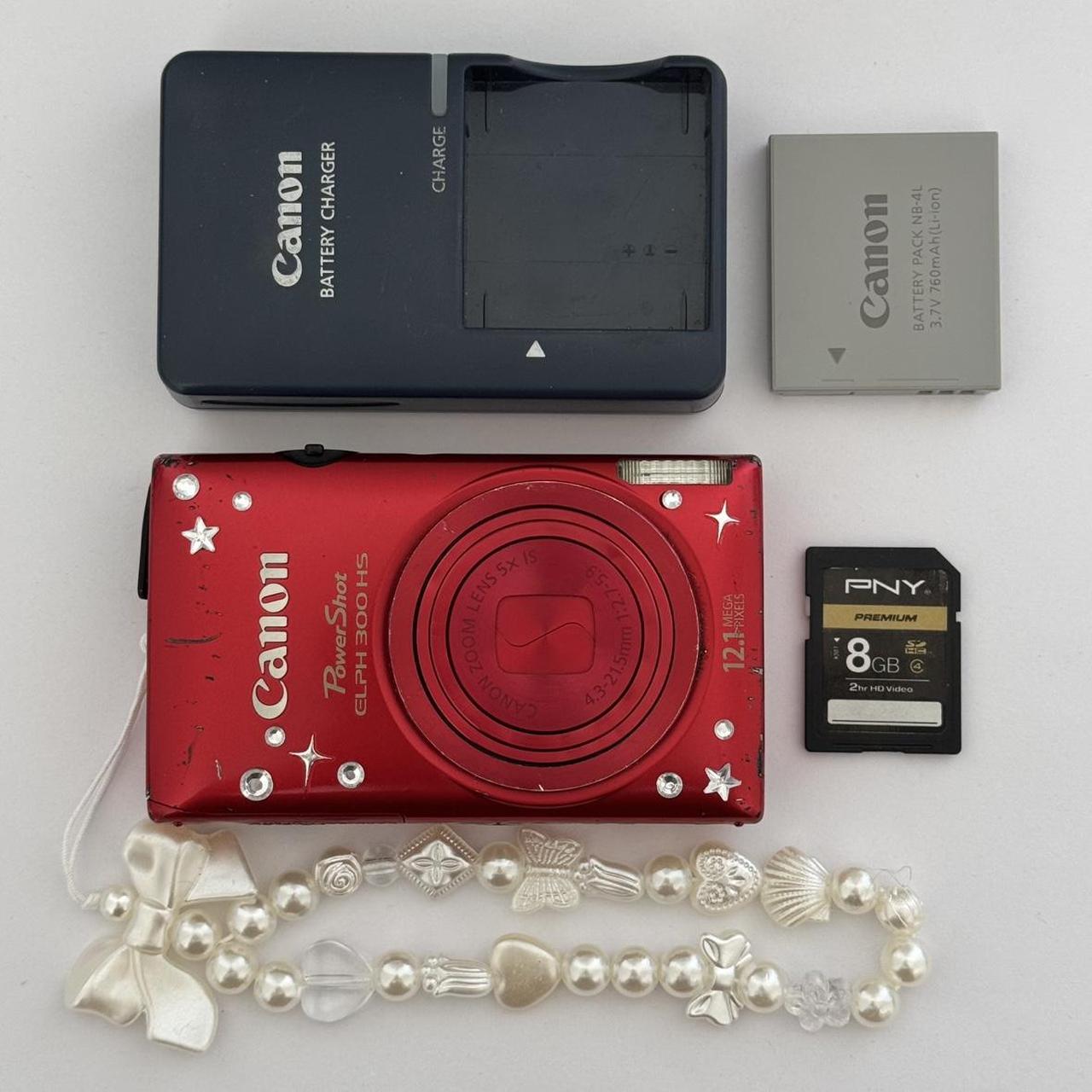 Used Canon Powershot ELPH 300 HS Digital Camera 🍒