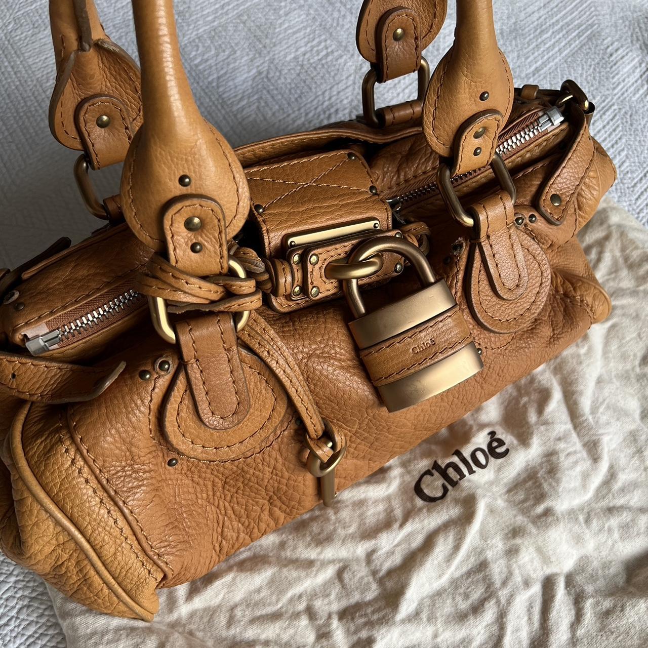 2005 Orange Chloe Paddington Bag With Gold Hardware✨🔥