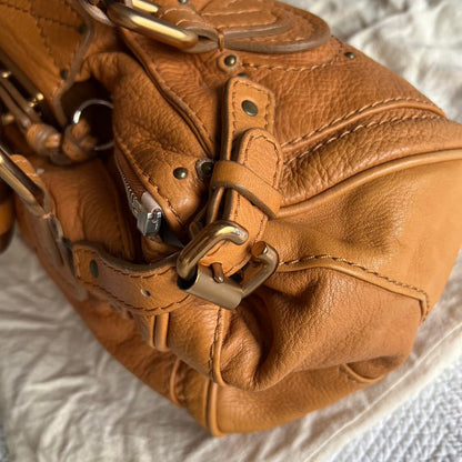 2005 Orange Chloe Paddington Bag With Gold Hardware✨🔥