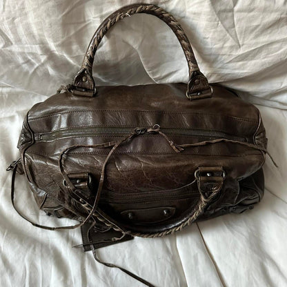 🍇💜Preowned BROWN BALENCIAGA CITY BAG🍇💜