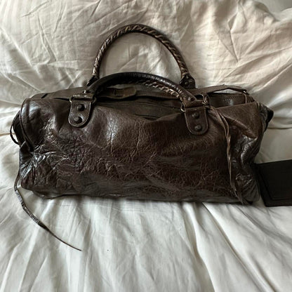 🍇💜Preowned BROWN BALENCIAGA CITY BAG🍇💜