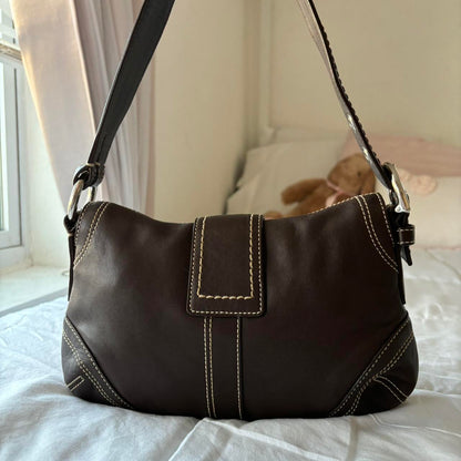Brown Mini Coach Soho🤎🌆