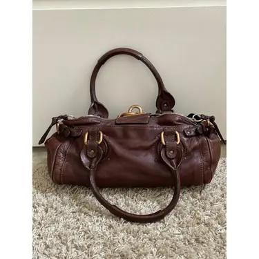 CHLOE PADDINGTON LEATHER HANDBAG🌲🍀